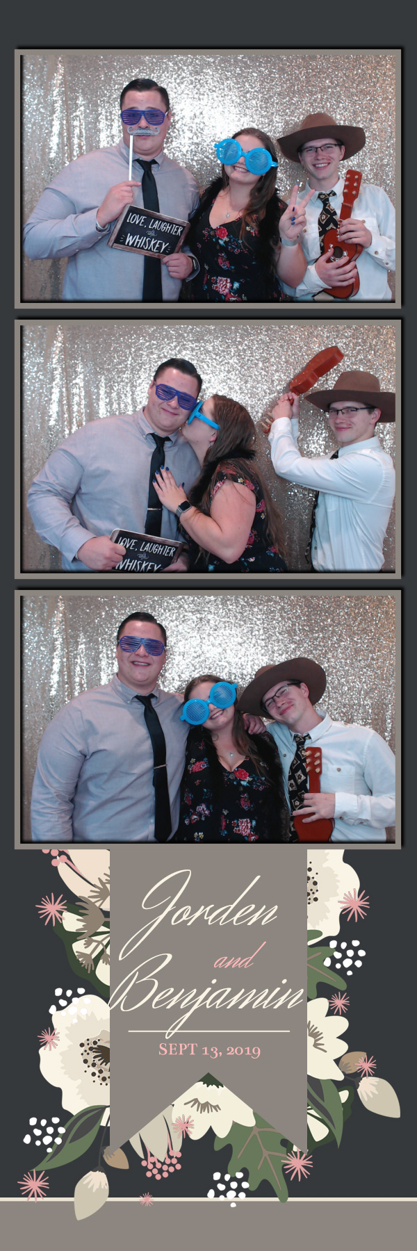 Jorden and Benjamin are getting hitched | View more photos from the event at gallery.photoboothbillings.com/u/PhotoBoothBillings/Jorden-and-Benjamin-are-getting-hitched